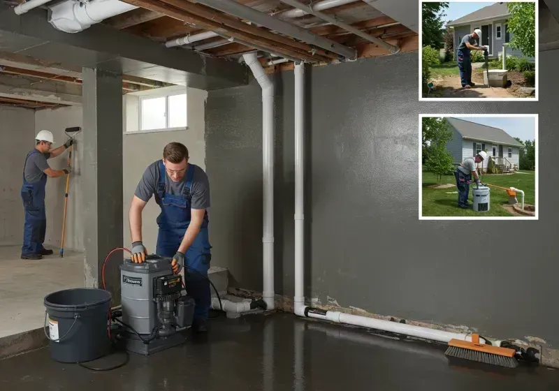 Basement Waterproofing and Flood Prevention process in Dallas Center, IA